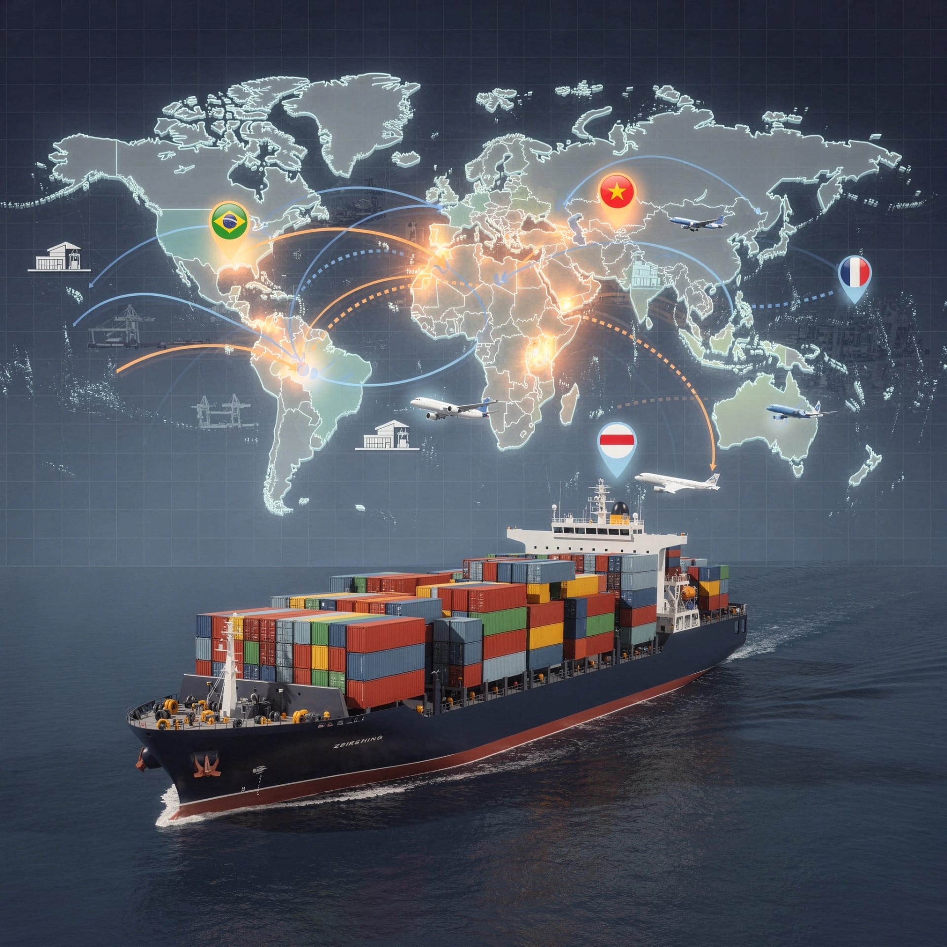 France AJ Group LTD UK Logistics