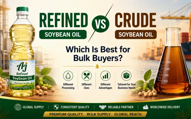 Refined vs Crude Soybean Oil: Which Is Best for Bulk Buyers?