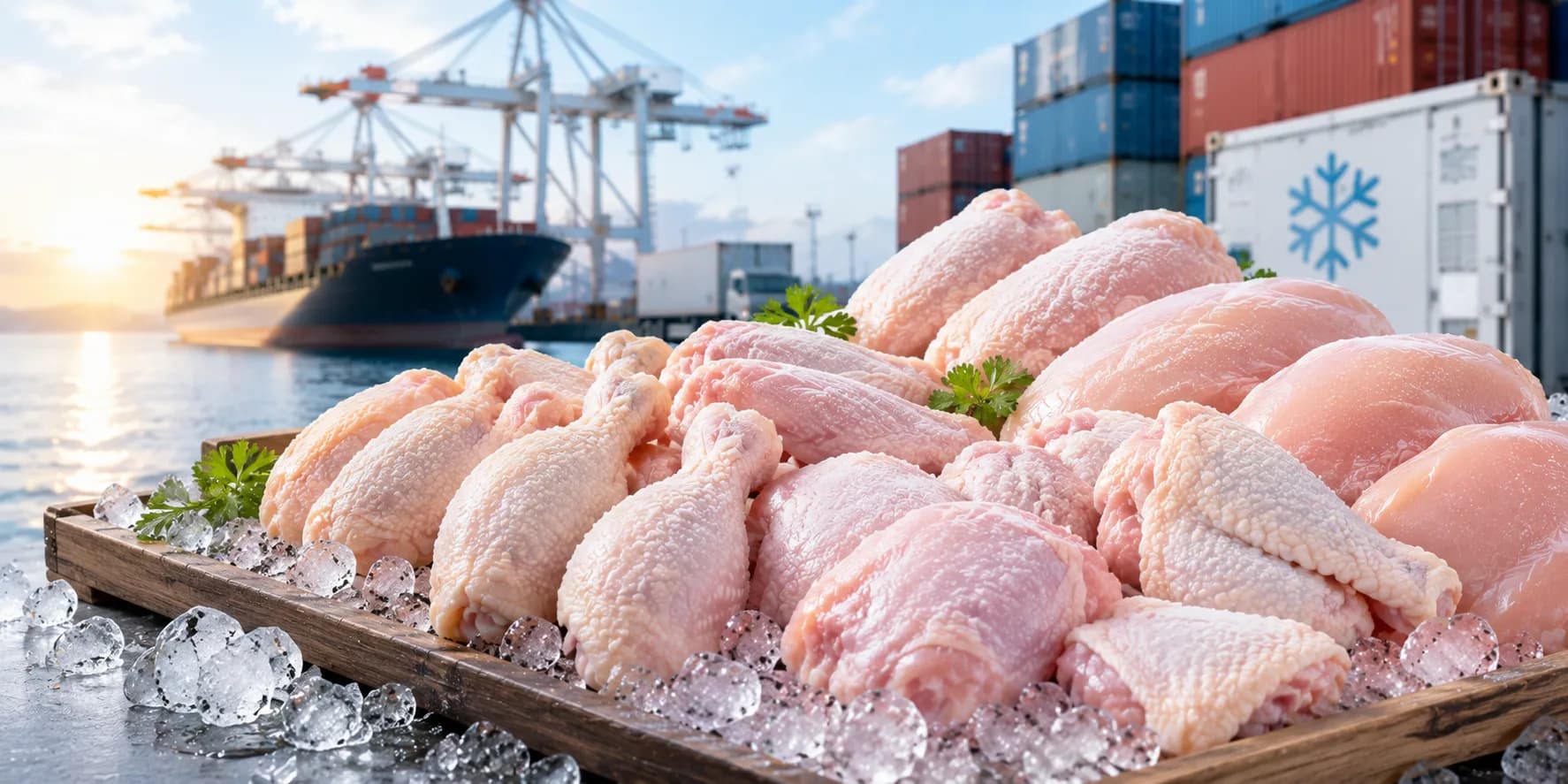 Erstklassiges Gefrorenes Hähnchen – Großhandel & Export