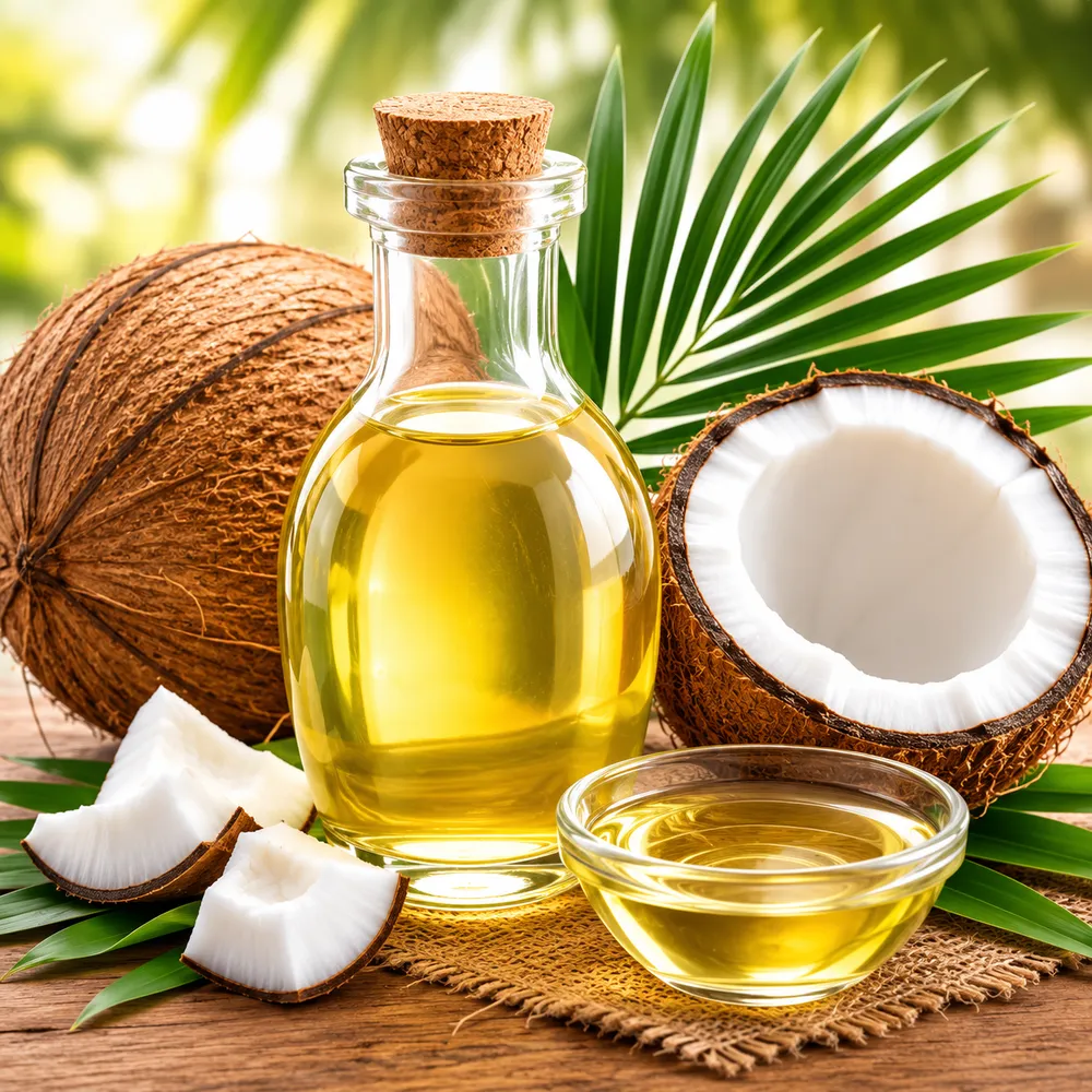 Olio di cocco grezzo (olio di copra grezzo) per l'esportazione alla rinfusa in confezionamento flexitank e IBC