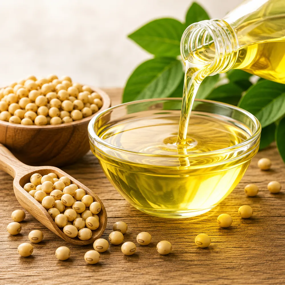 Crude soybean oil for bulk export in flexitank and IBC packaging