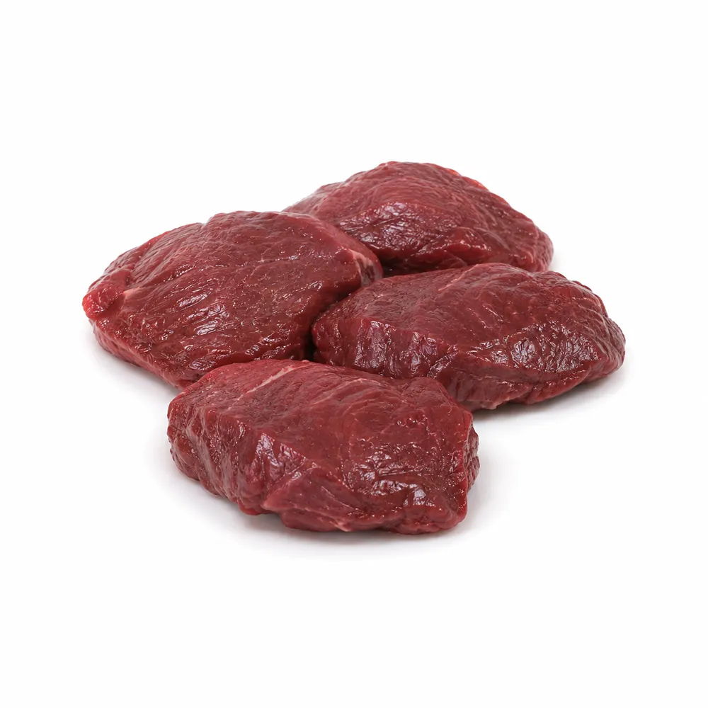 Guancia di manzo halal senza membrana, confezionata sottovuoto per l'export all'ingrosso