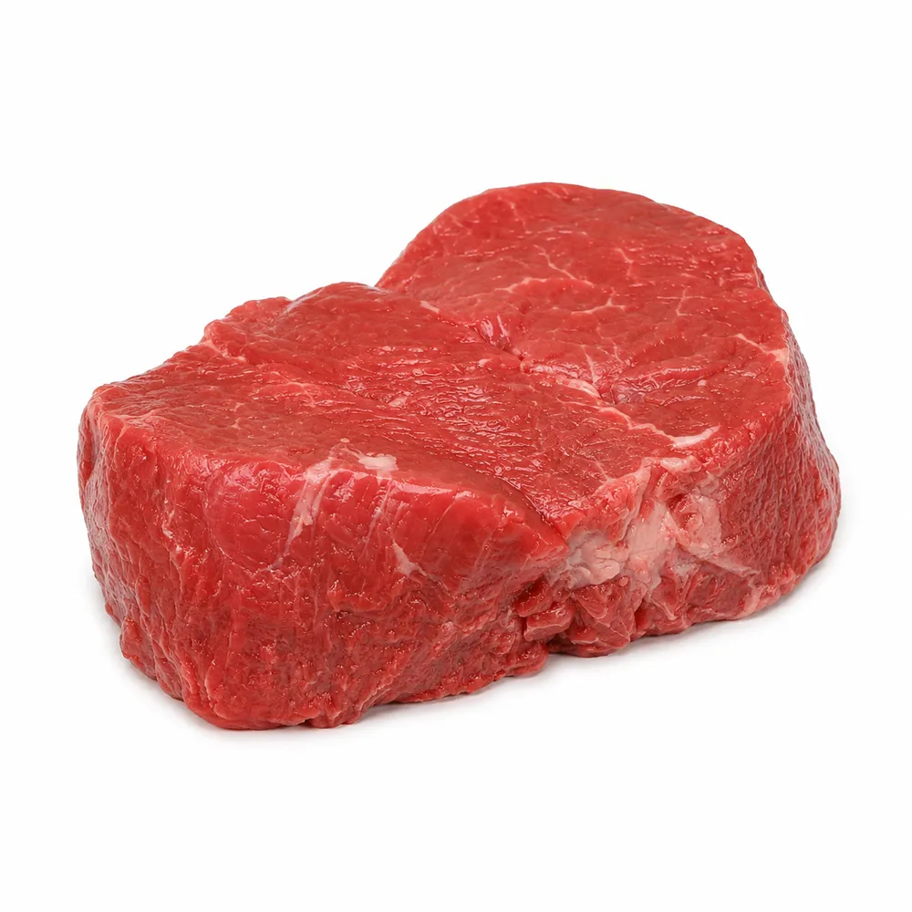 Halal beef chunk wholesale — vacuum-packed frozen halal boneless beef chunks in cartons for bulk reefer export