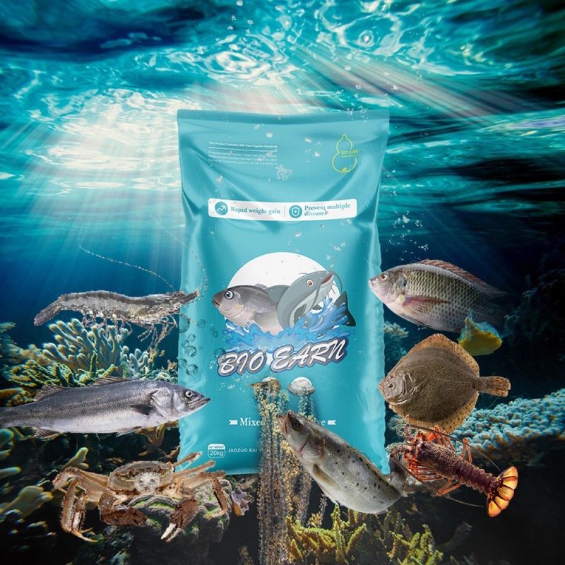 Wholesale aquatic animal feed — China origin, 30–40% protein, probiotics, vitamins A D3 E. 3,000–3,200 kcal/kg. Pellet 1–4mm for fish & shrimp. 25/50kg bags. B2B export. TT, LC, SBLC. France AJ Group Ltd.
