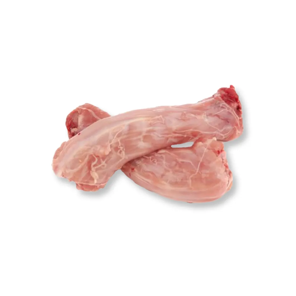 Premium halal chicken neck skinless for B2B wholesale and international export. HALAL-certified, completely skinless, 100g per piece, perfect for broths, soups, and pet food. 24-month shelf life. Reliable UK-based supplier.