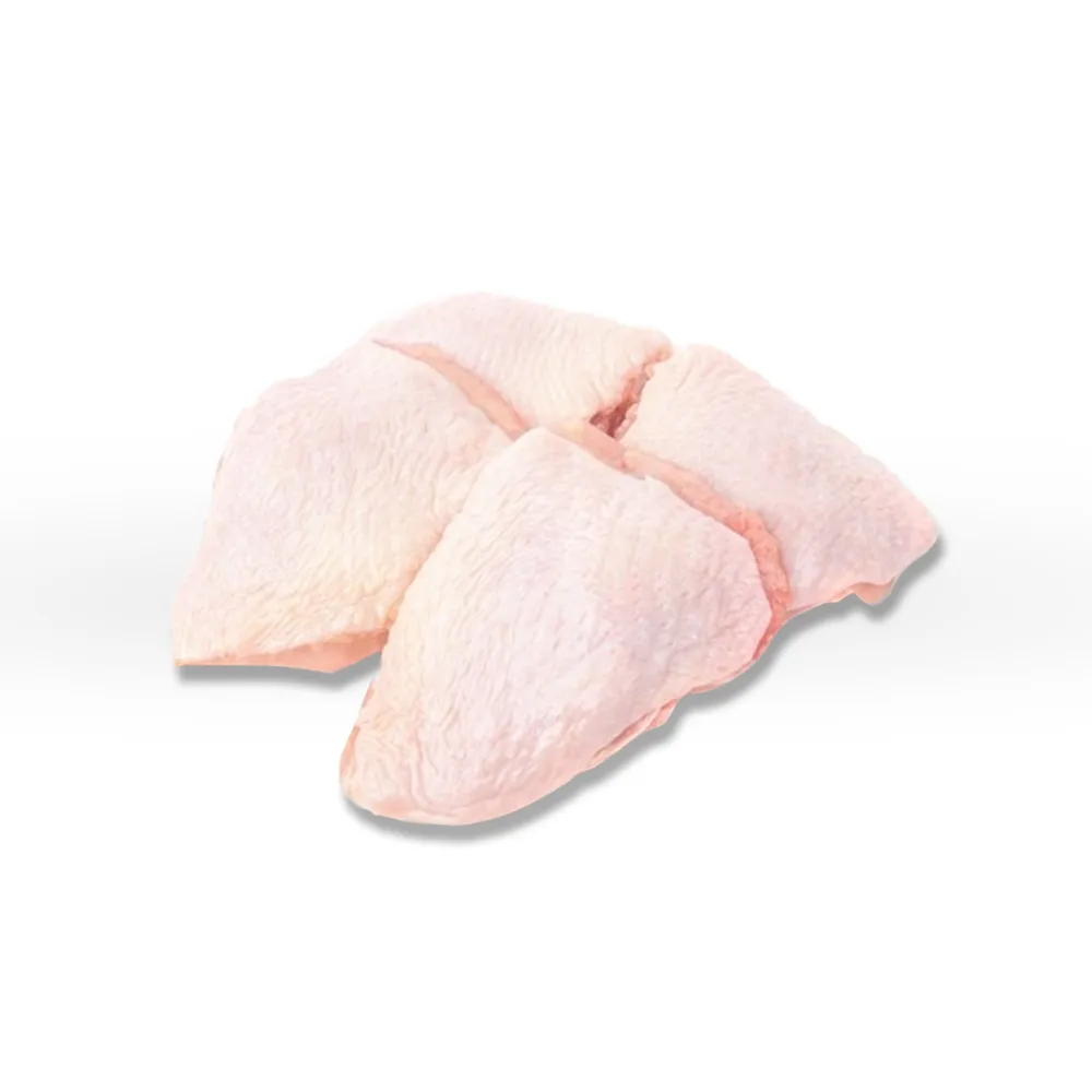 Halal chicken thigh boneless skin-on for bulk wholesale and global export. Juicy, tender, export-ready. Request a quote today.