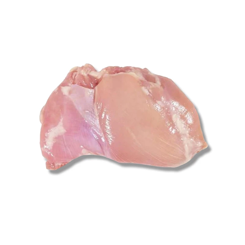 Halal chicken thigh boneless skinless for B2B wholesale and global export. HALAL-certified, low moisture frozen poultry supplied by France AJ Group Ltd (UK).