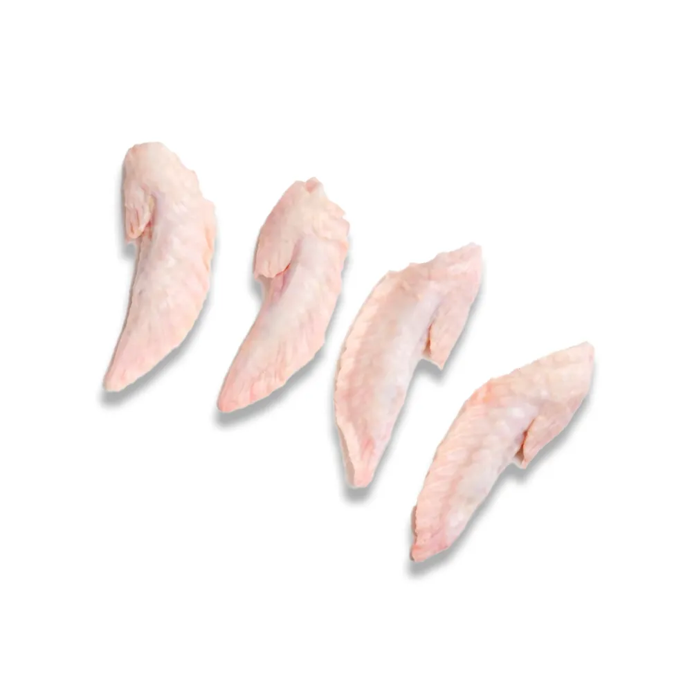 Halal chicken wing tips for bulk wholesale and global export. Clean, low moisture, China compliant. Request a quote today.