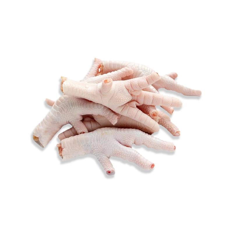 Source premium Grade A Halal Frozen Chicken Paws (30g+). 100% Halal certified, blast frozen at -40°C, and defect-free. Reliable bulk B2B supply for global export.