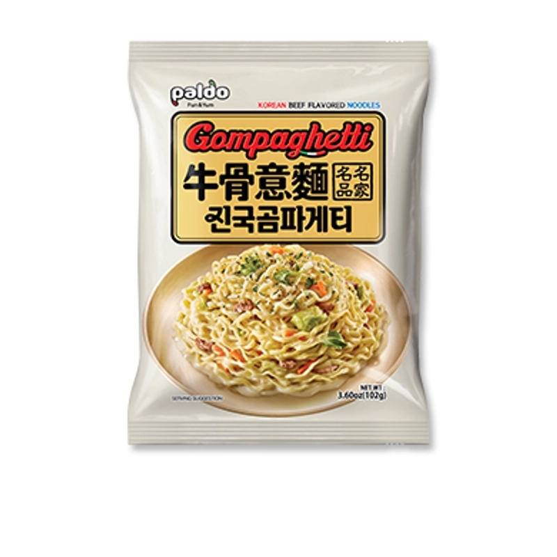 Buy PALDO Gompagehetti in bulk from Best Alpha Limited. A unique Korean spaghetti with rich beef bone broth flavor. (110g×4)×4 packaging.
