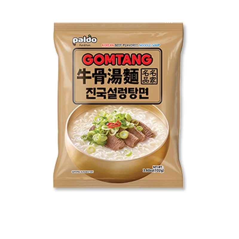 Buy PALDO Gotang Noodles in bulk from Best Alpha Limited. Authentic Korean mild beef soup noodles with rich vegetable broth. (102g×5)×4 packaging.