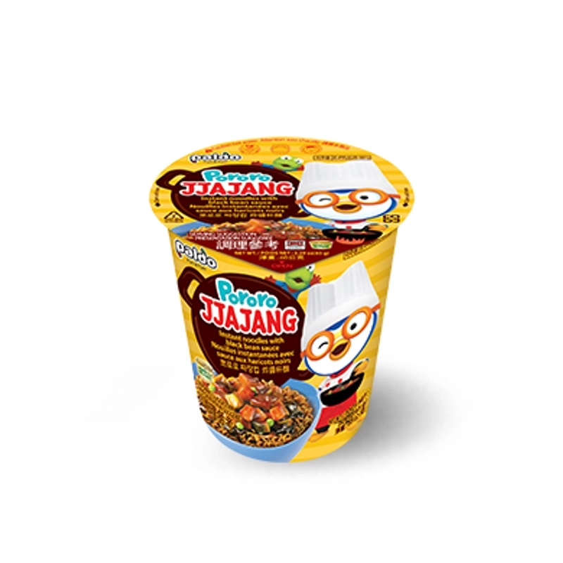 Purchase Paldo Pororo Jjajang Cup Noodle in bulk from Best Alpha Limited. Designed for children, these instant noodles feature a mild black bean sauce and fun Pororo cartoon packaging—ready in minutes with boiling water.