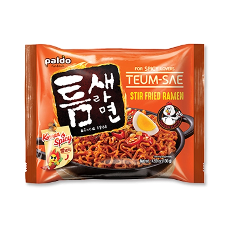 Purchase PALDO Teumsae Stir-Fried Ramen in bulk from Best Alpha Limited. Experience the intensely spicy, smoky flavor of Korea’s renowned stir-fried instant noodles. Wholesale & export available.