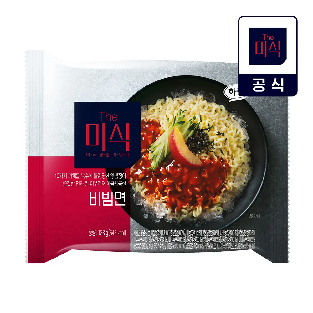 The Misik Bibim Noodles 138g 1 Pack