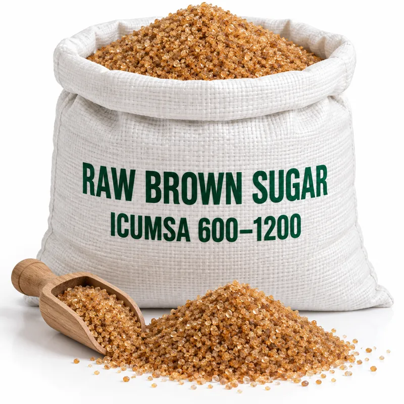 VHP raw sugar ICUMSA 600-1200 wholesale supplier from Brazil — export bags shipped by France AJ Group LTD (UK)